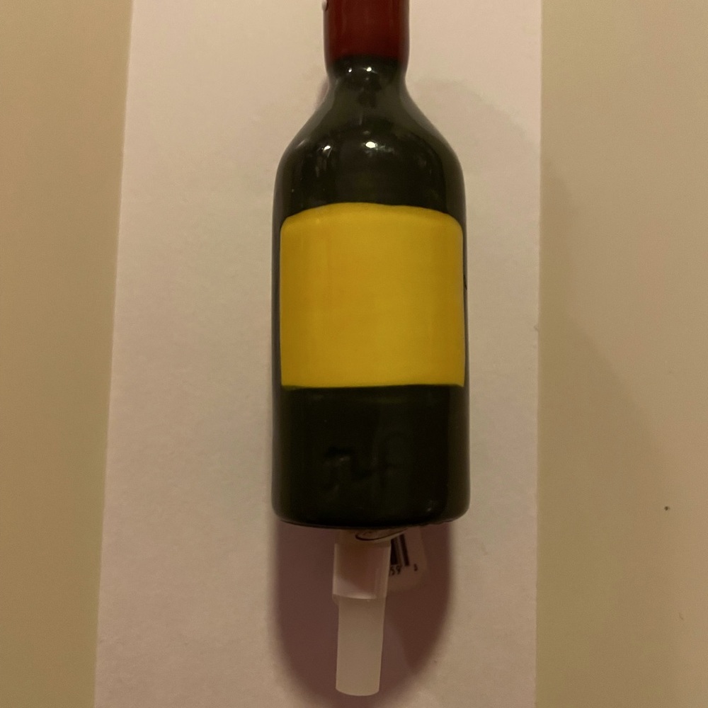Nora Fleming Wine Bottle